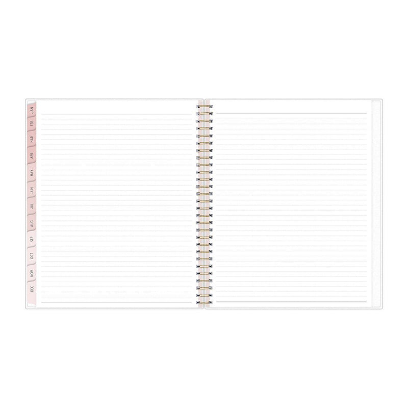Ivory Paper Co 2024 Planner 10"x8" Monthly Wirebound Mariah