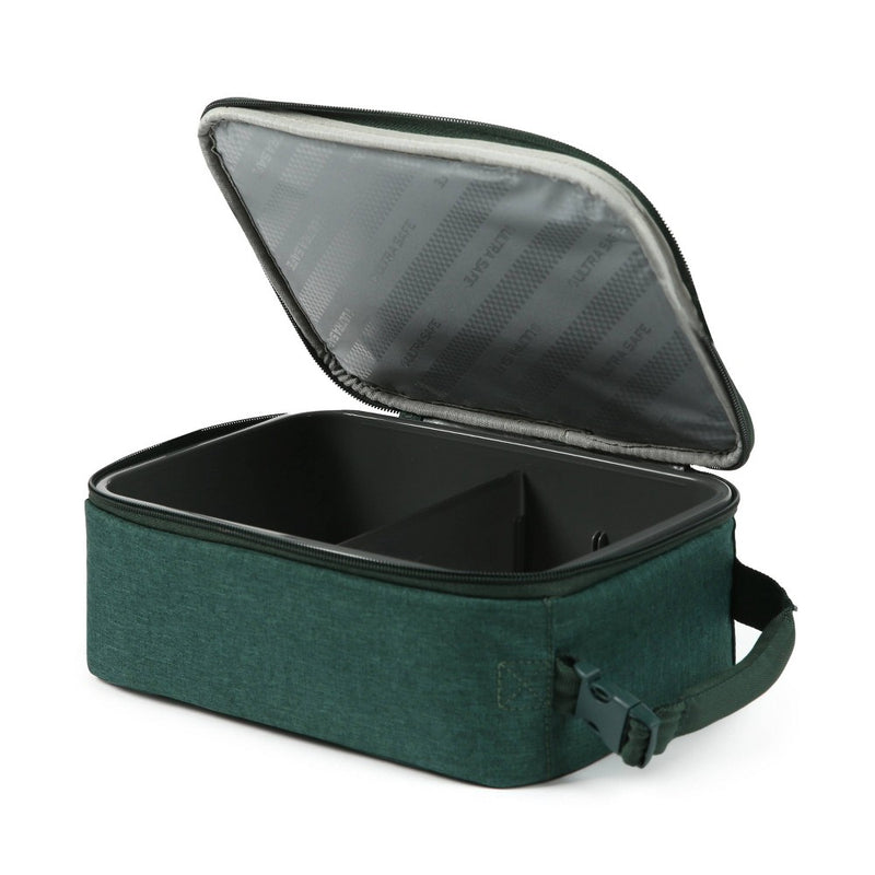 Fulton Bag Co. Upright Lunch Bag - Dark Emerald