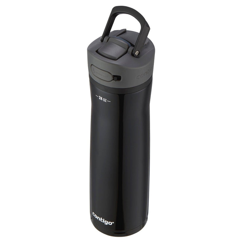 Contigo 24oz Ashland Chill Stainless Steel Water Bottle Licorice