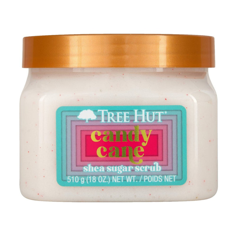 Tree Hut Candy Cane Shea Sugar Body Scrub - 18oz