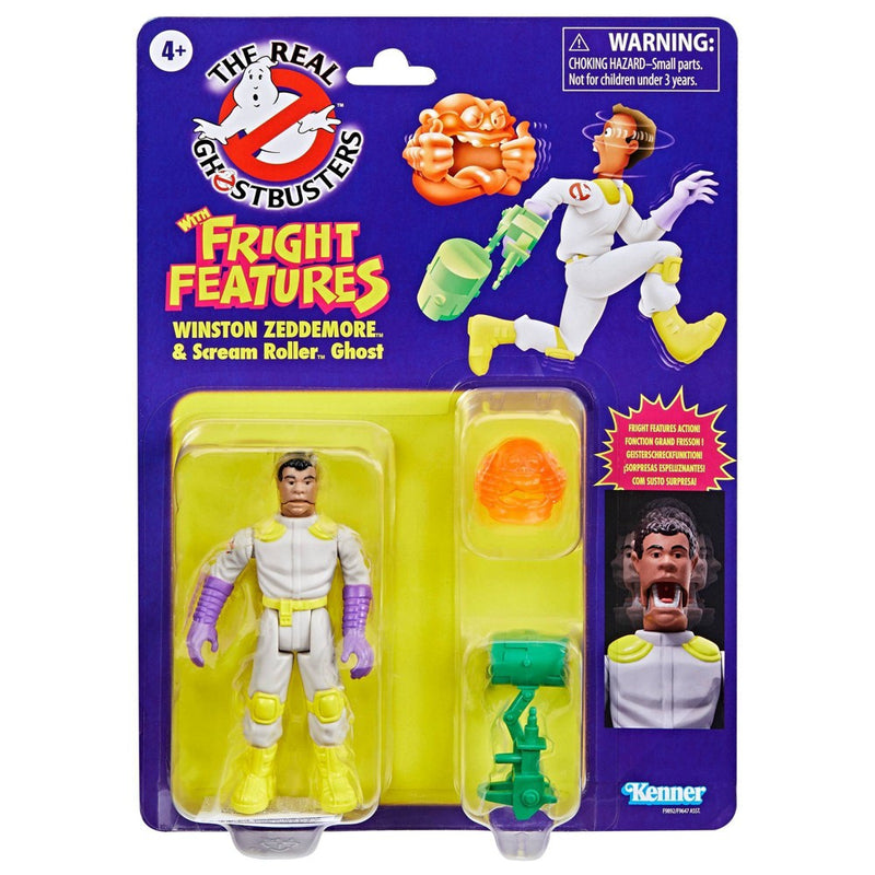 Ghostbusters Winston Zeddemore and Scream Roller Ghost Figure Set - 2pk