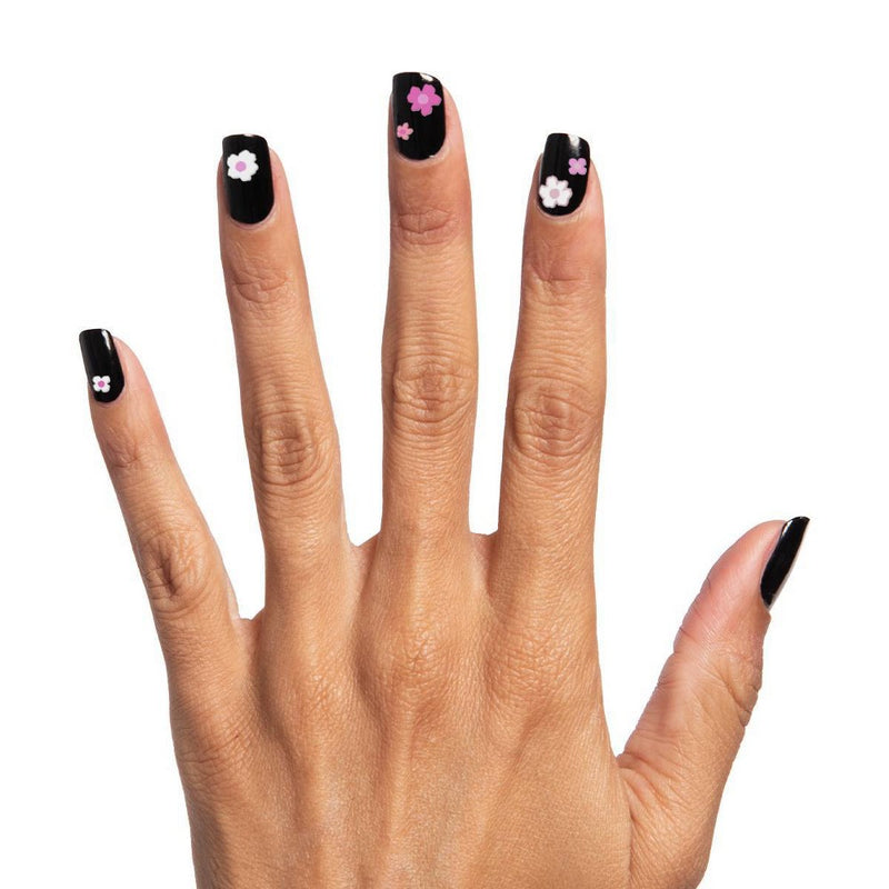 Olive & June Nail Art Stickers - Mod Floral - 36ct