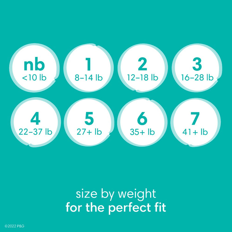 Pampers Baby Dry Enormous Disposable Diapers - Size 7 - 88ct