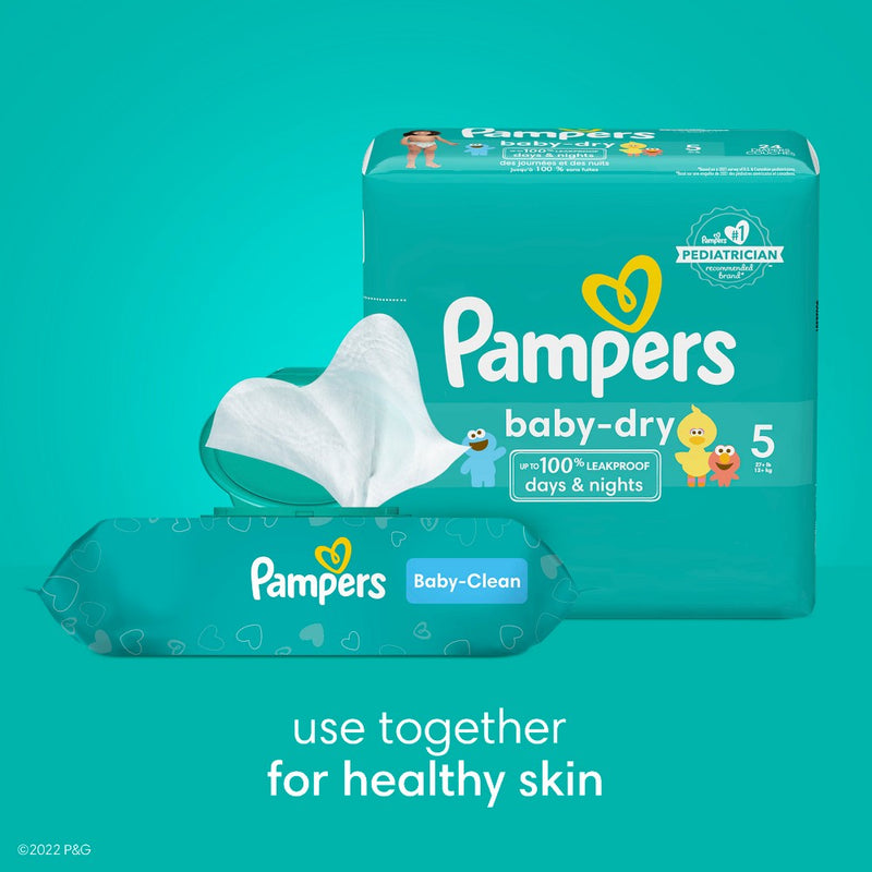 Pampers Baby Dry Enormous Disposable Diapers - Size 7 - 88ct