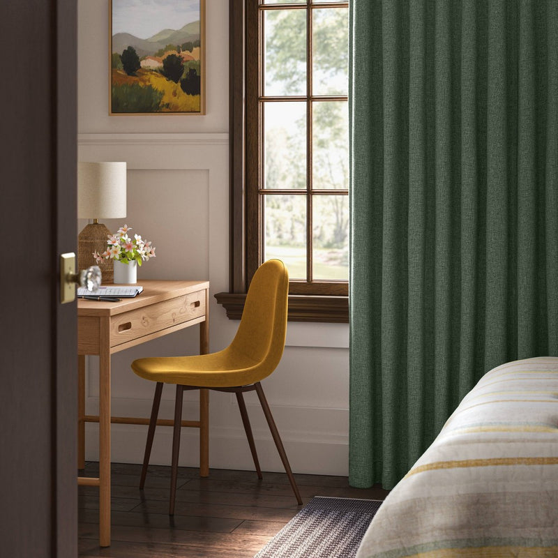 50"x84" Blackout Aruba Window Curtain Panel Fern Green - Threshold