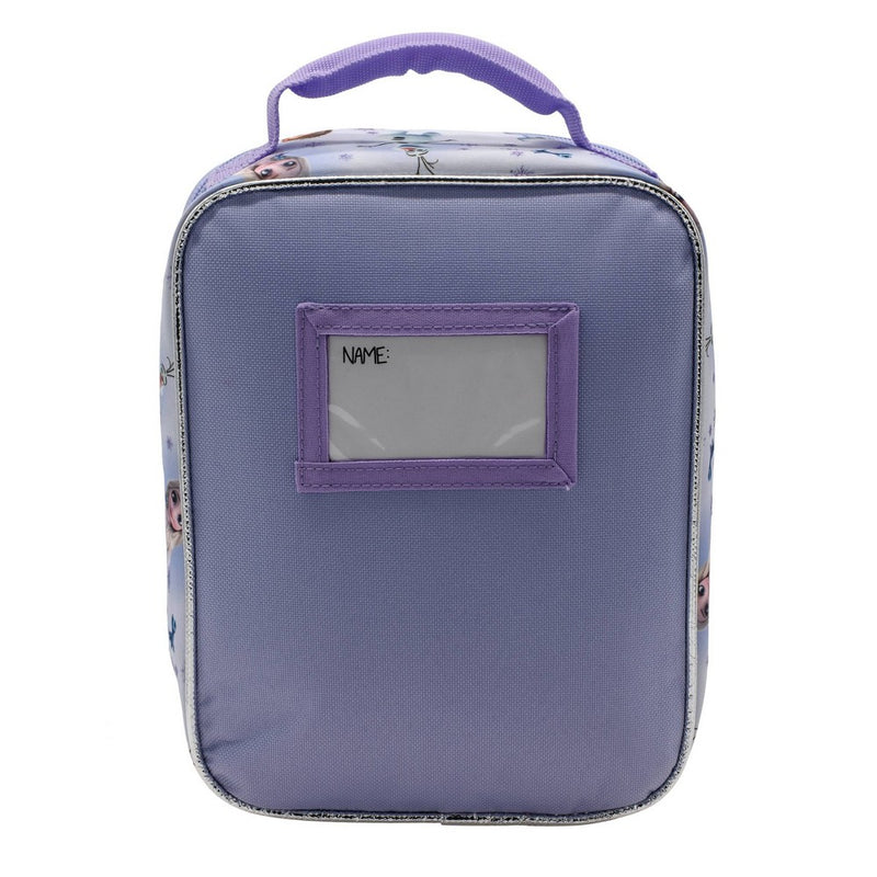 Frozen Kids' Square Lunch Box and Bag - Purple
