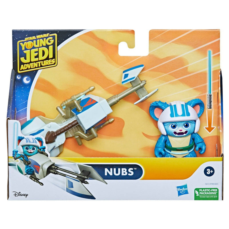 Star Wars Young Jedi Adventures Nubs and Speeder Bike Vehicle Set
