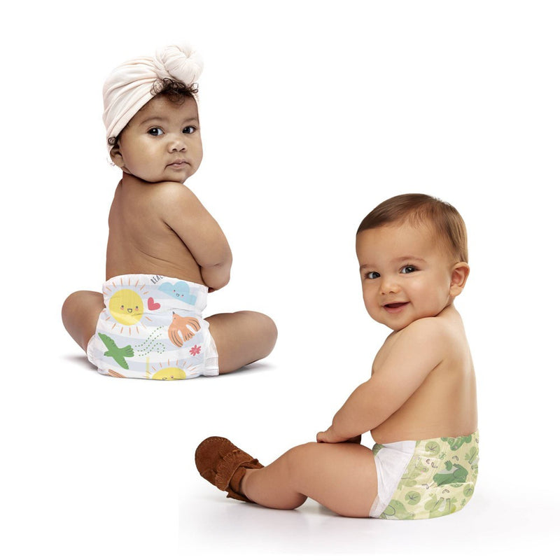 The Honest Company Clean Conscious Disposable Diapers Spread Your Wings & Ur Ribbiting - Size 3 - 68ct