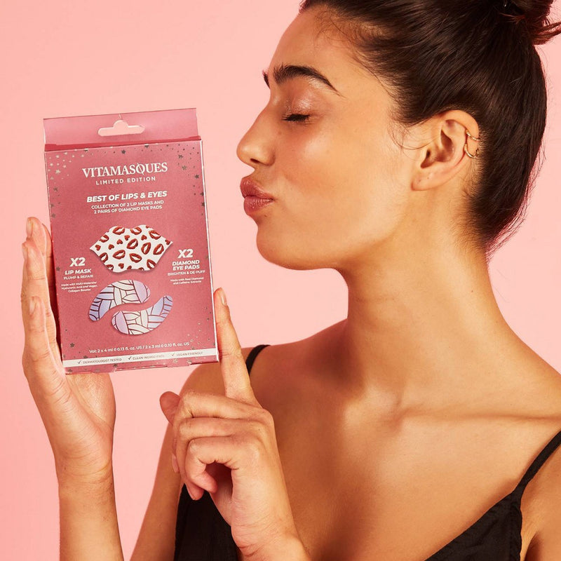 Vitamasques Lip + Eye Box Set - 4ct