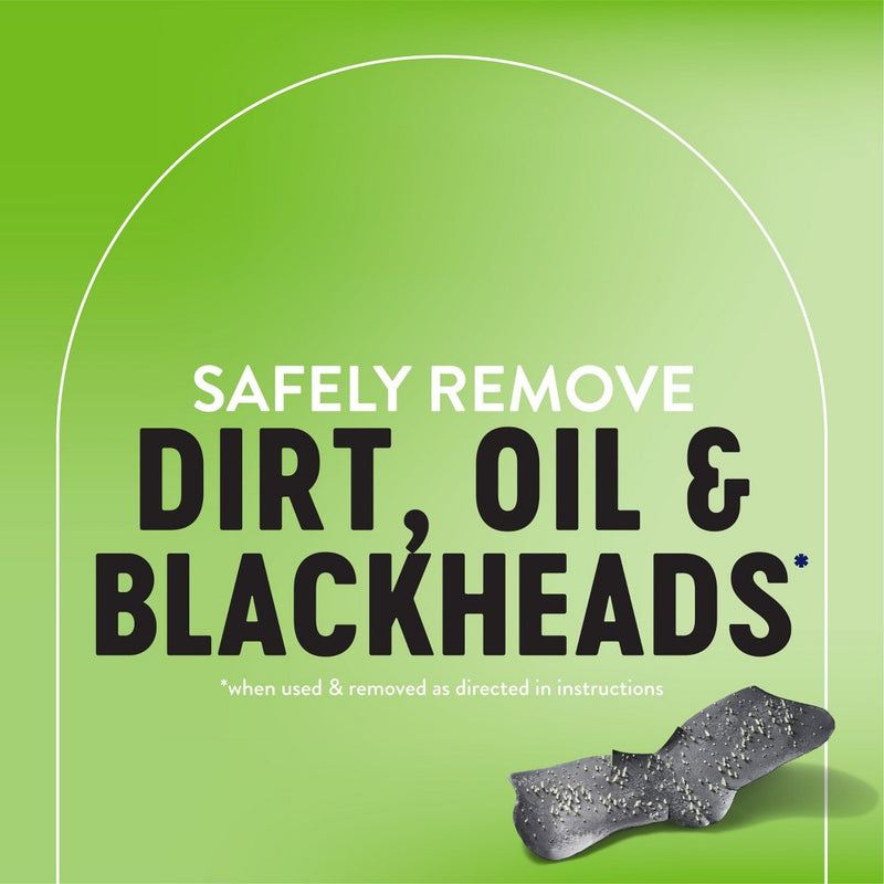 Biore Charcoal Deep Cleansing Blackhead Remover Pore Strips, Nose Strips For Deep Pore Cleansing - 18ct