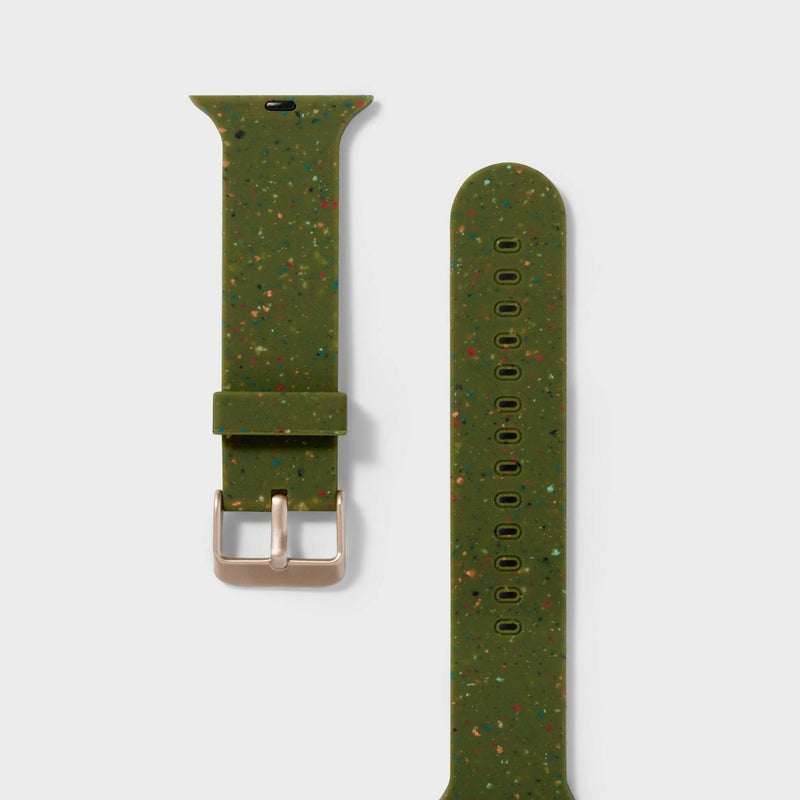 Apple Watch Silicone Band 38/40/41mm - heyday Olive Speckle