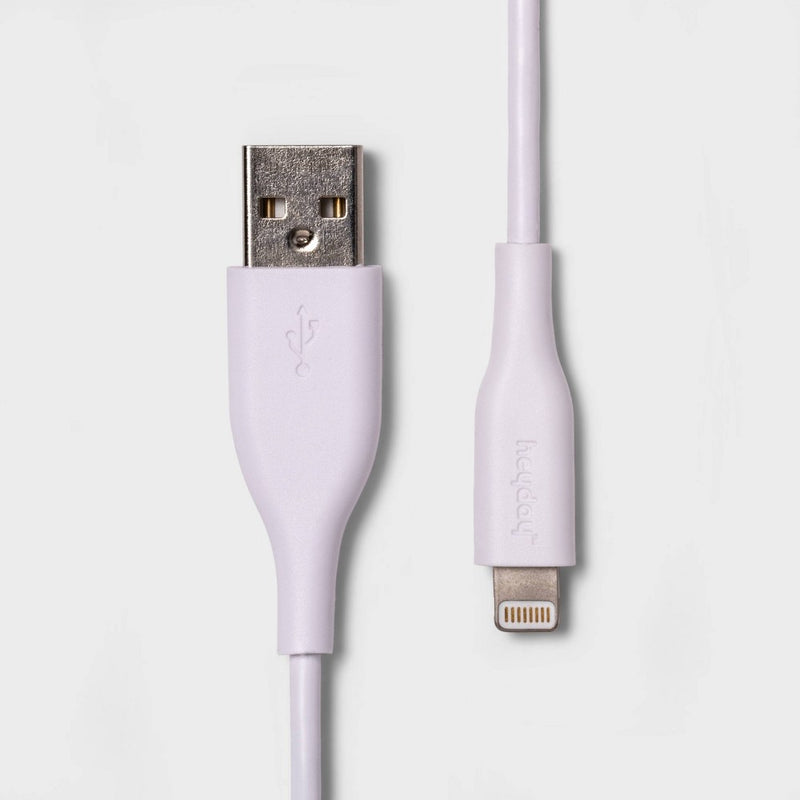 3' Lightning to USB-A Round Cable - heyday White (LOCAL PICKUP ONLY)