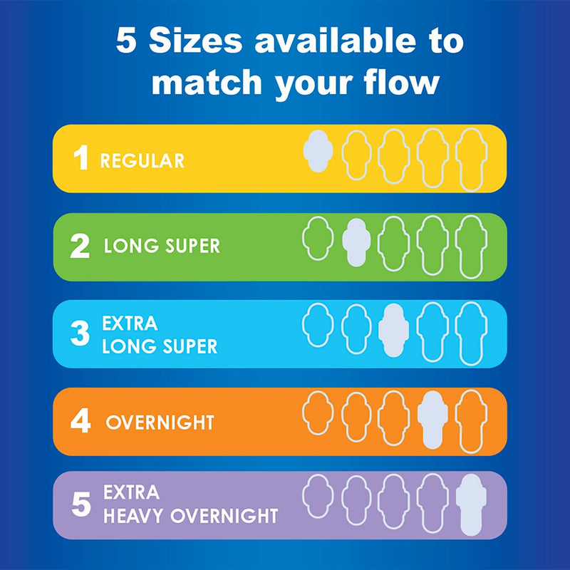 Always Ultra Thin Long with Wings Super Maxi Pads - Size 2 - 38ct