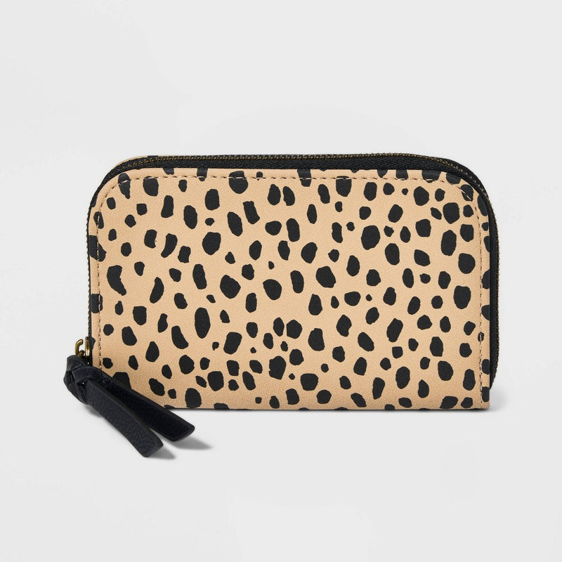 Leopard Print Small Zip Wallet - Universal Thread