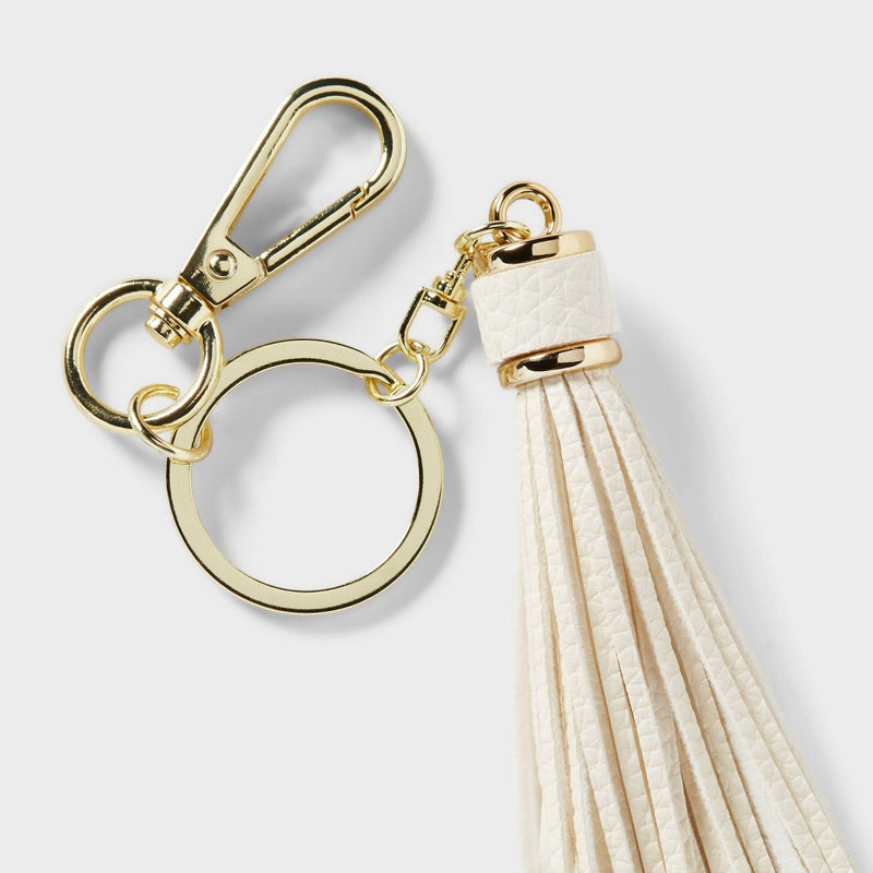 Tassle Keychain Cream/Gold - Opalhouse