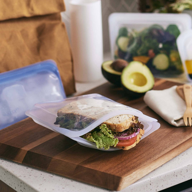 Stasher Reusable Food Storage Quart Bag - Clear