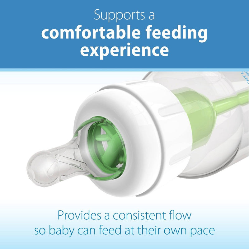 Dr. Brown's Narrow Baby Bottle Silicone Nipple - Level 1 - Slow Flow - 2pk