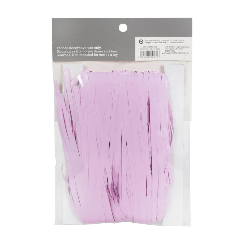 Rainbow Confetti Fringe Backdrop Lavender - Spritz
