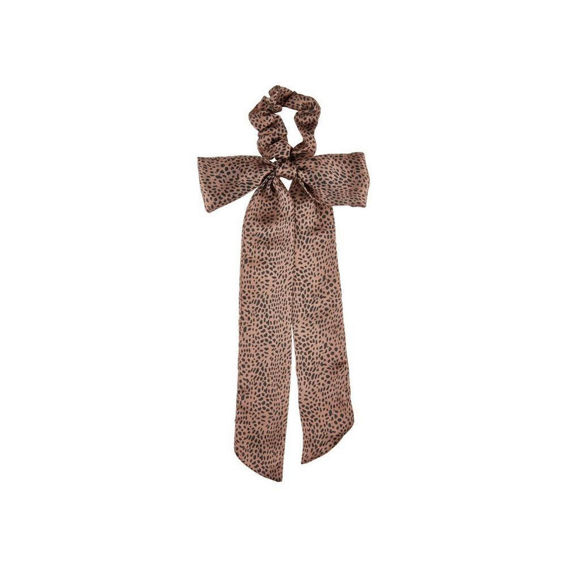 Kristin Ess Scrunchie + Scarf Set - Cheetah