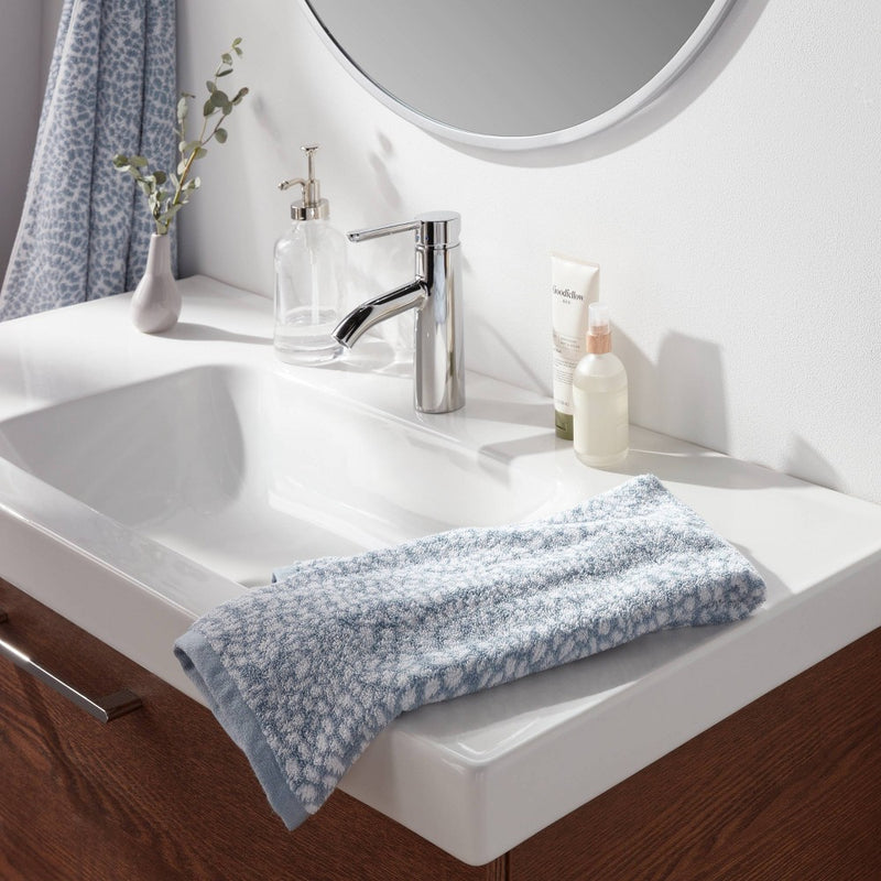 Performance Plus Hand Towel Light Blue Geo - Threshold
