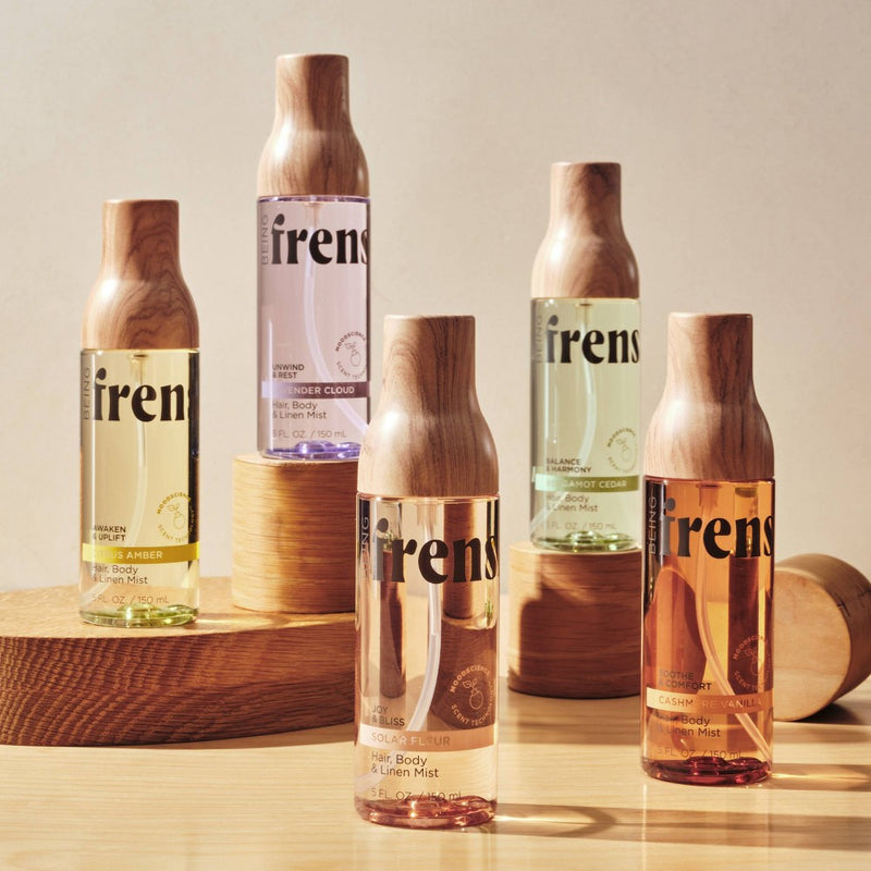 Being Frenshe Hair, Body & Linen Mist Body Spray & Hair Perfume - Solar Fleur - 5 fl oz