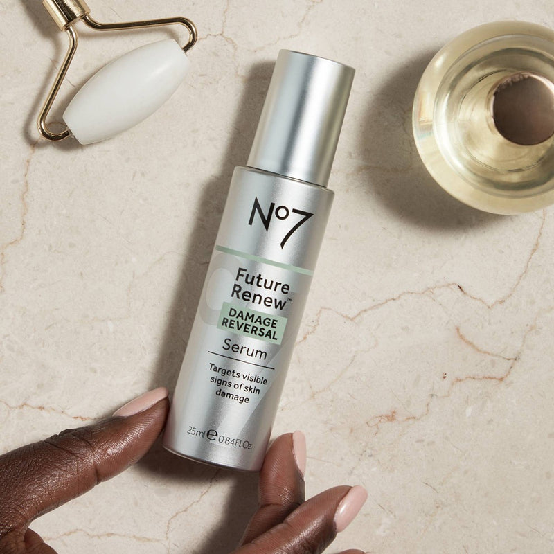 No7 Future Renew Damage Reversal Face Serum - 0.85 fl oz