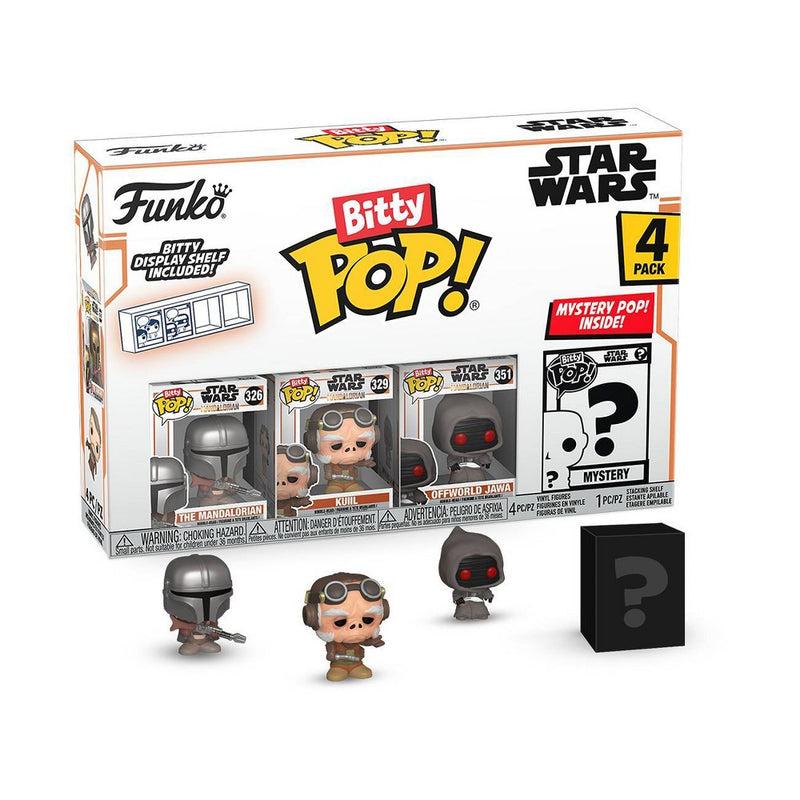 Funko Bitty POP! Star Wars The Mandalorian Figures - 4pk