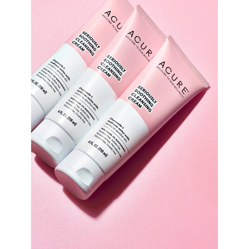 Acure Seriously Soothing Cleansing Cream - Unscented - 4 fl oz