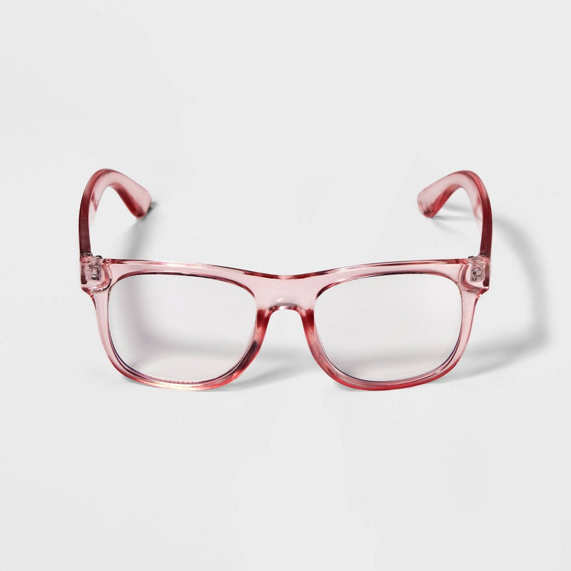 Kids' Blue Light Filtering Surfer Shade Glasses - Cat & Jack Pink