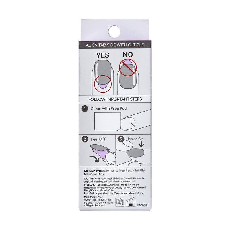 imPRESS Press-On Manicure Fake Nails - Ditto - 33ct
