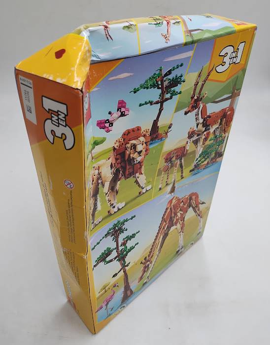 LEGO Creator 3 in 1 Wild Safari, Giraffe, Gazelles or Lion Toy 31150 SEE DETAILS