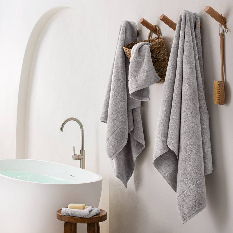 Modal Hand Towel Light Gray - Casaluna