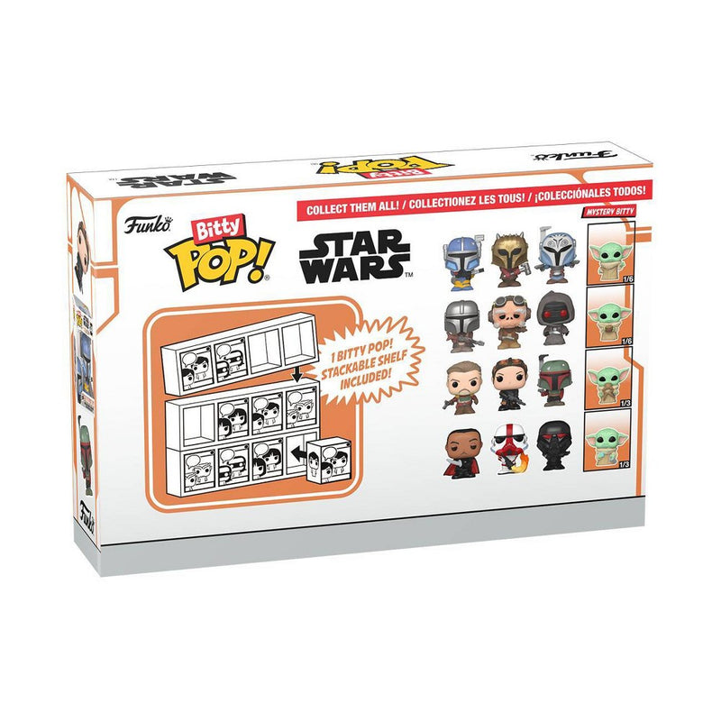 Funko Bitty POP! Star Wars The Mandalorian Marshal Figures - 4pk