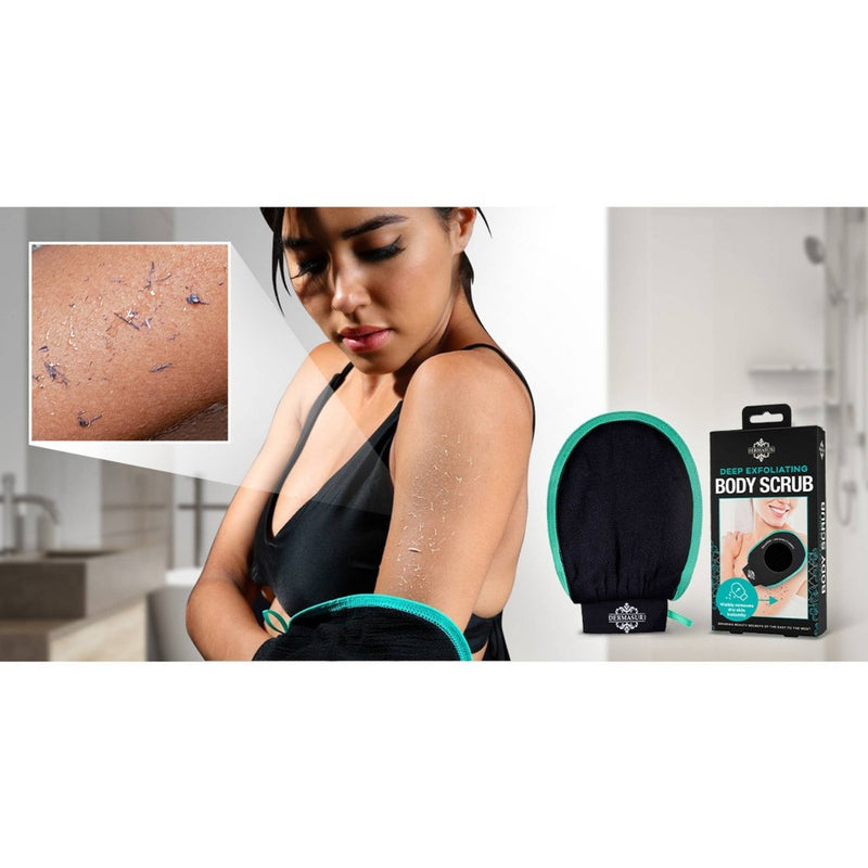 Dermasuri Exfoliating Body Scrub Glove Scrubber - 1ct