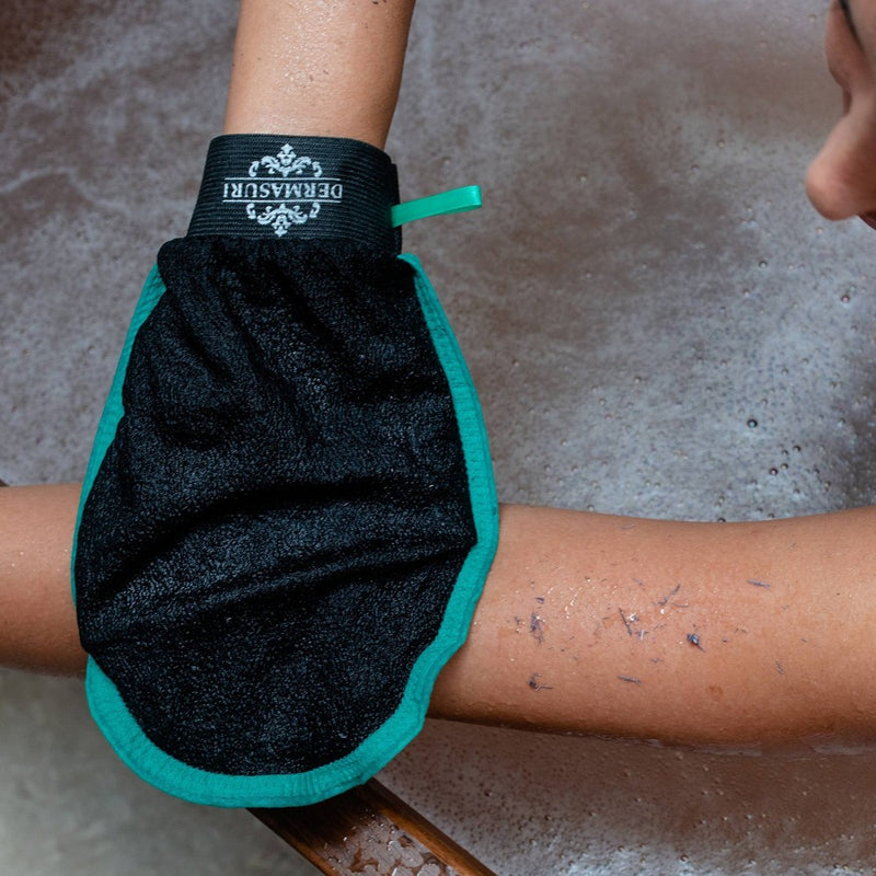 Dermasuri Exfoliating Body Scrub Glove Scrubber - 1ct