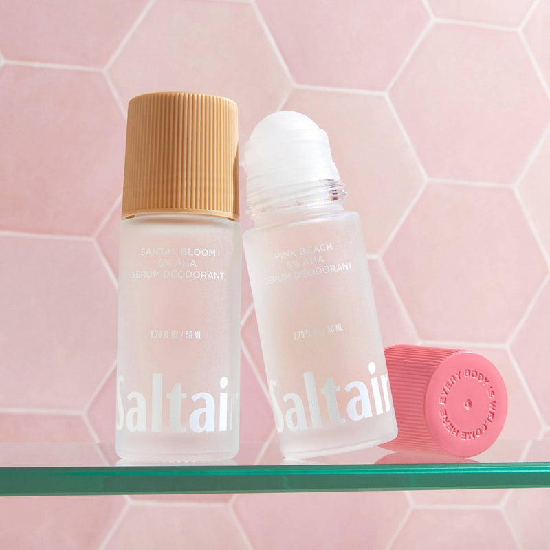 Saltair Pink Beach Serum Deodorant - 5% AHA - 1.7 fl oz