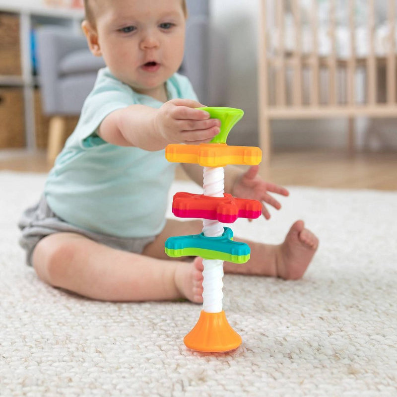 Fat Brain Toys Baby Toddler and Learning Toy MiniSpinny