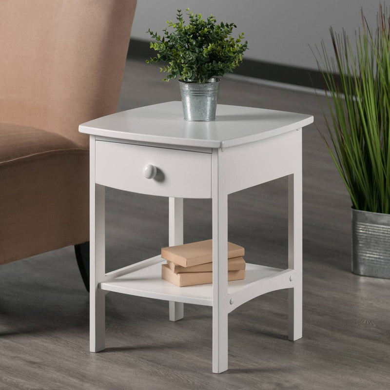 Claire Accent Table White - Winsome (LOCAL PICKUP ONLY)