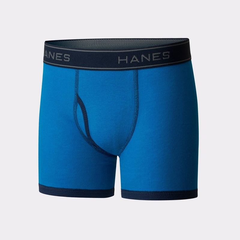 Hanes Boys' 7pk Boxer Briefs - Colors May Vary M