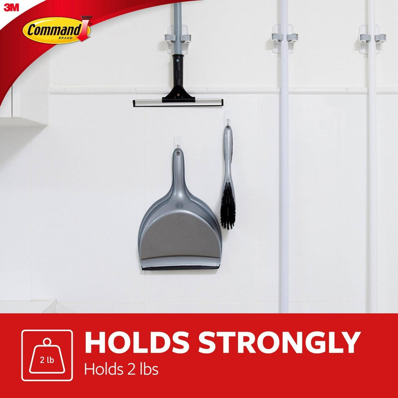 Command Medium Sized Wire Toggle Decorative Hook White