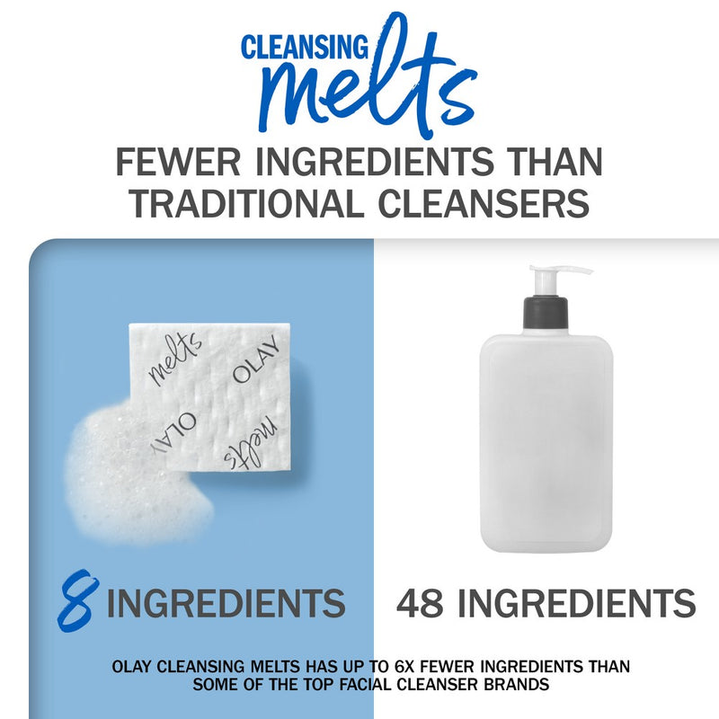 Olay Face Cleansing Melts with Vitamin C - 32ct