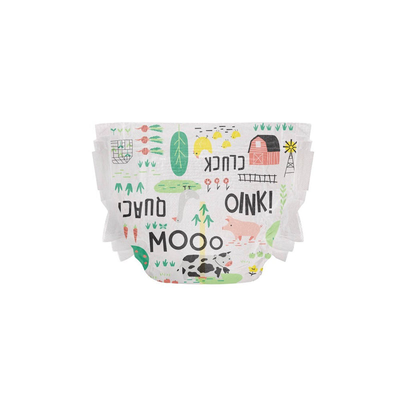 The Honest Company Clean Conscious Disposable Diapers Above It All & Barnyard Babies - Size 1 - 78ct