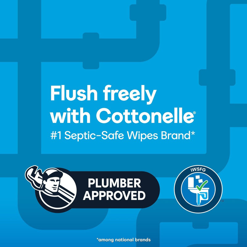 Cottonelle Freshcare Disposable Personal Wipes - 45ct