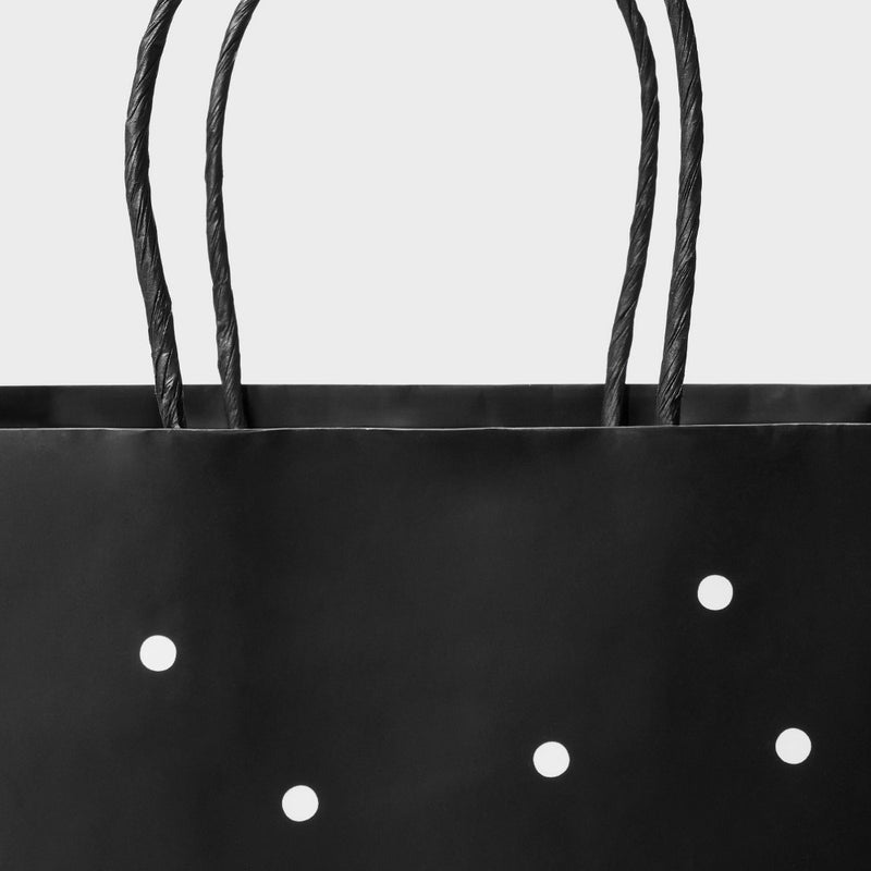 Black/White Dots Small Gift Bag - Spritz