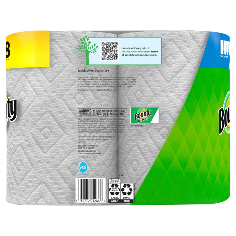 Bounty Select-A-Size Paper Towels - 2 Mega Rolls