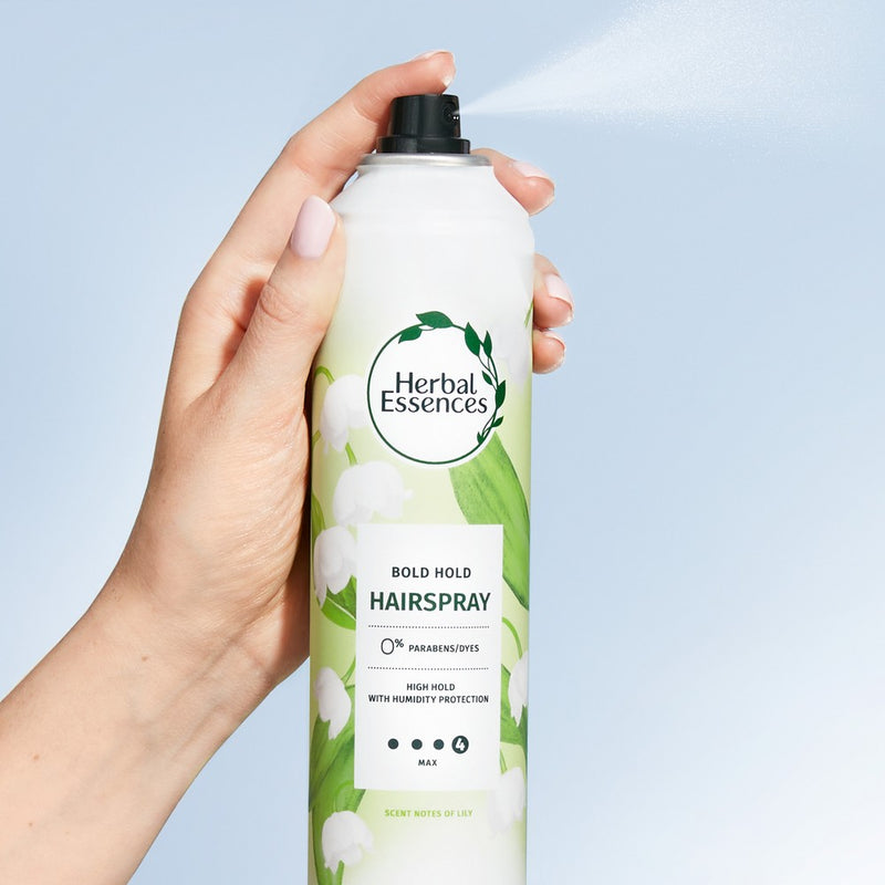 Herbal Essences Bold Hold Anti-Frizz Hair Spray, Paraben Free - 8oz
