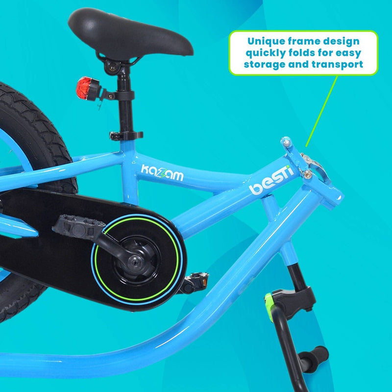 Kazam Besti Bike Link Trailer - Blue (LOCAL PICKUP ONLY)
