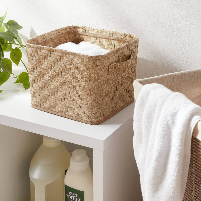 Woven Paper Rope Basket - Brightroom (LOCAL PICKUP ONLY)