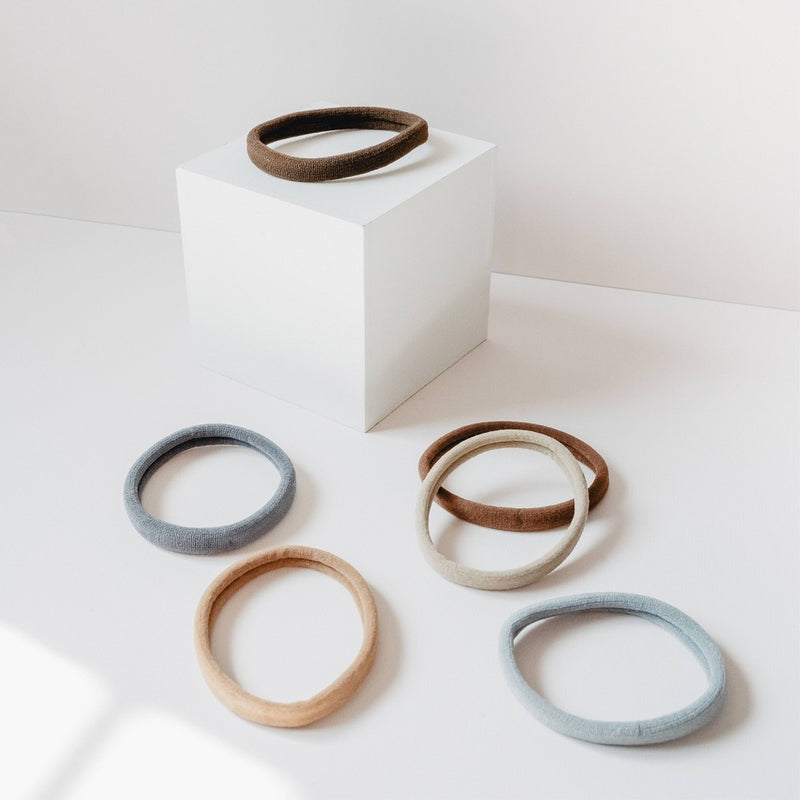 Gimme Beauty Fine Hair Tie Bands - Blonde - 12ct