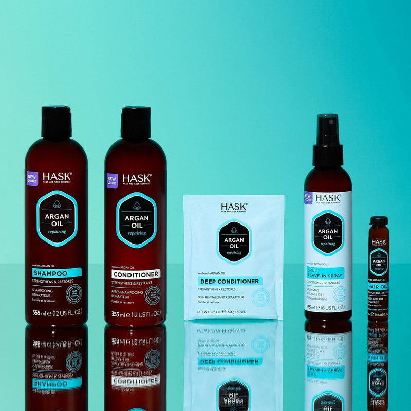 Hask Argan Oil Conditions & Detangles Leave-In Spray - 6 fl oz